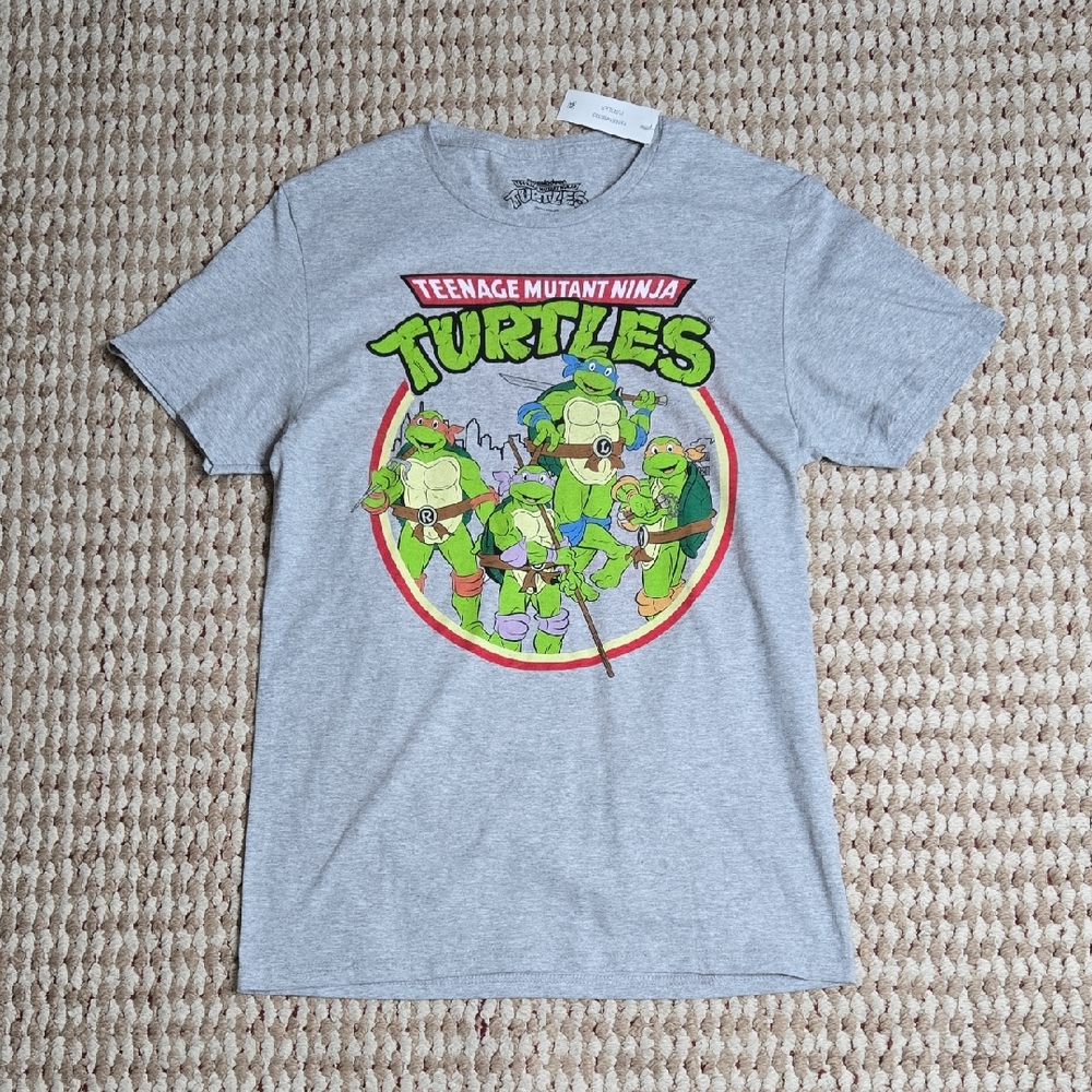 TMNT Teenage Mutant Ninja Turtles Shirt Small Nickelodeon 34 - 36 Top
